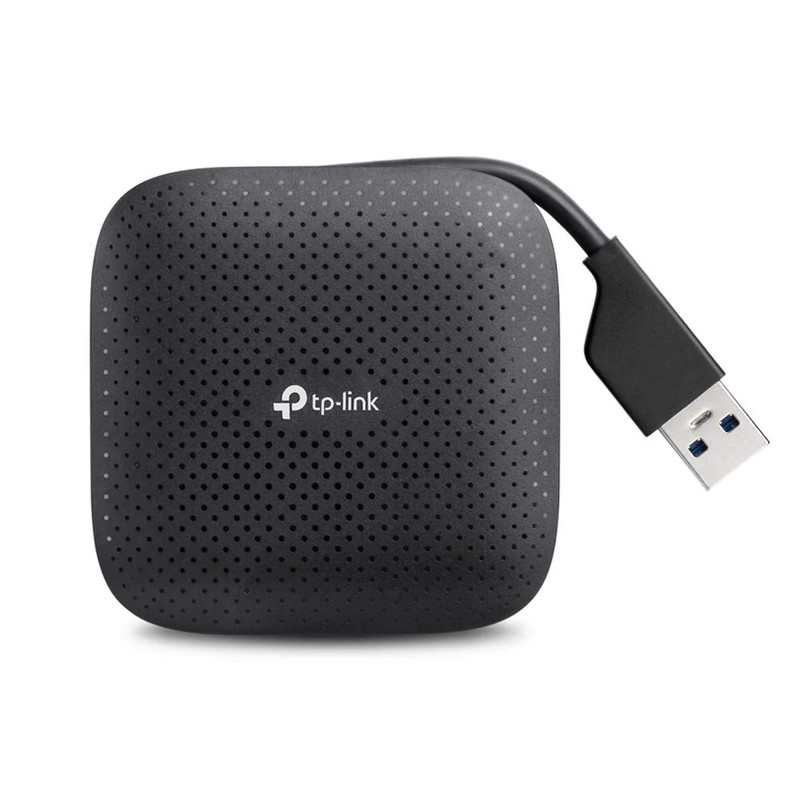 TP-Link UH400 4x USB 3.0 USB Hub Ports - Black - موزع يو أس بي